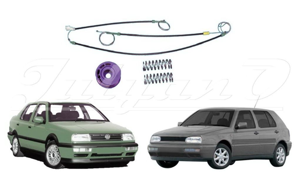 Ремонтен комплект за ел. машинка за стъкло за VW GOLF 3 - VW VENTO