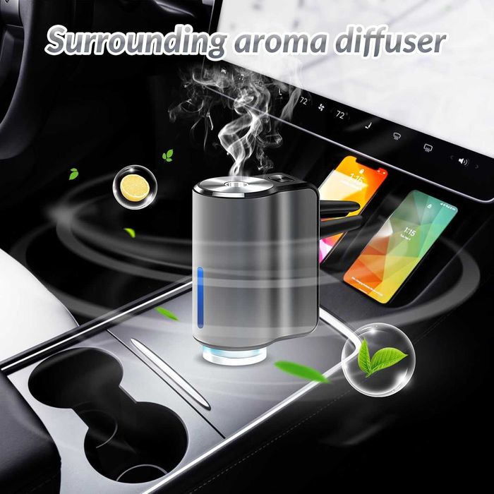 Чисто нов запечатан Арома дифузер с 3 шишенца с различни аромати