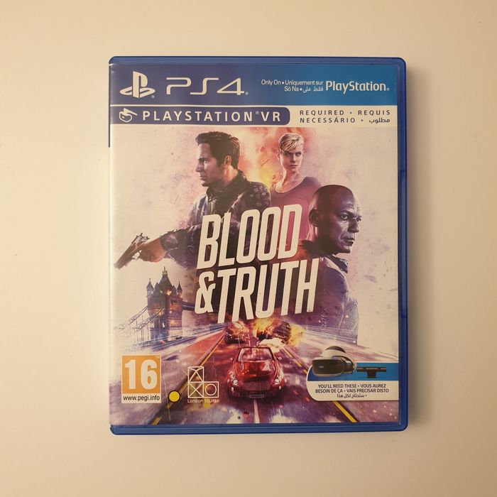 Blood & Truth PS VR/Playstation VR PS4/Playstation 4