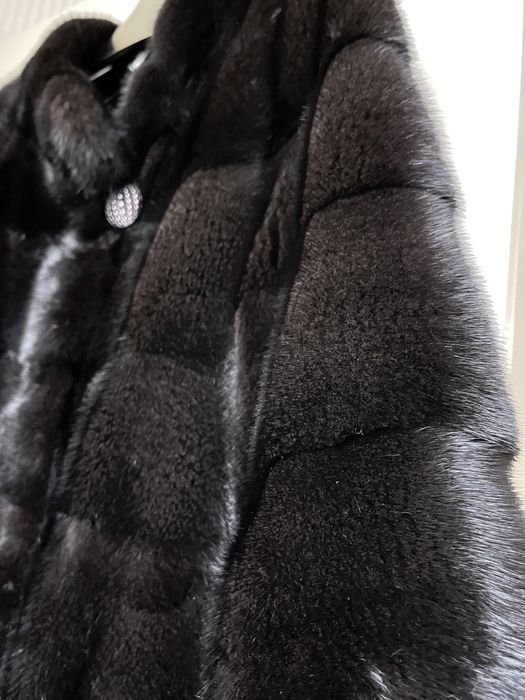 Шуба норковая 100 см