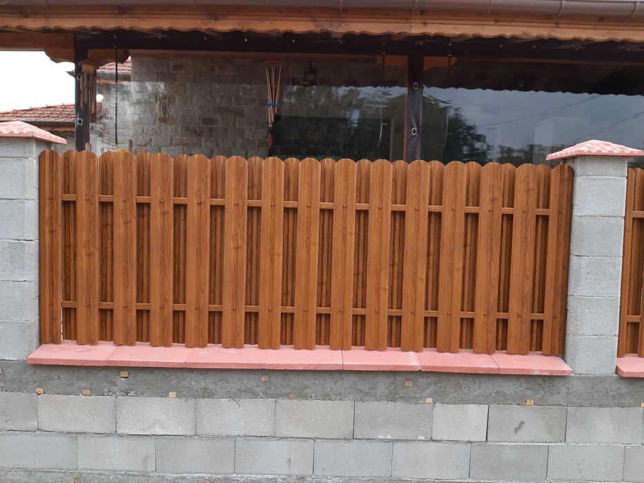 Метални вертикални профили ограда Класик -ОградкиБГ