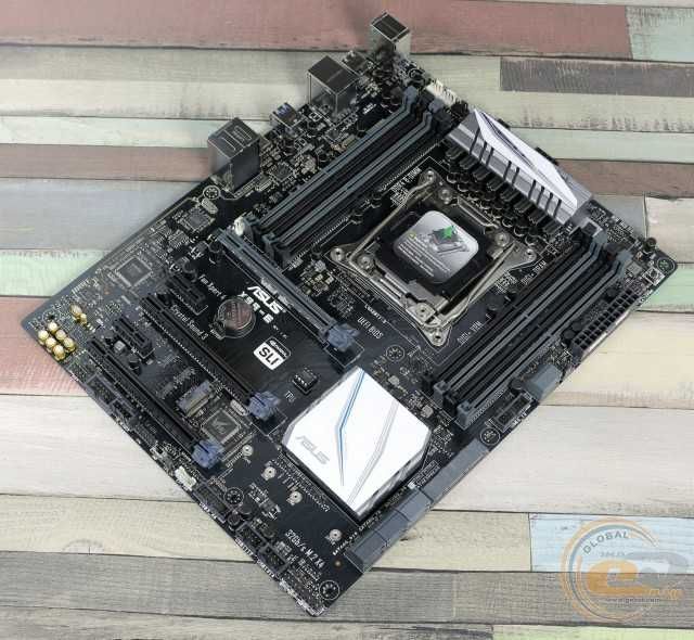 Мат плата Asus X99E+Cor i7 5820К+DDR4 32 Gb+SSD 240GB+БП 750W