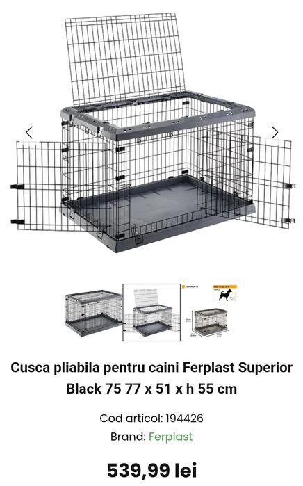 Cusca pliabila caini