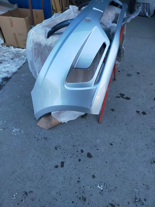 Бампер кия рио в цвете