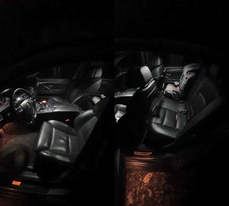 Гаранция! Нови LED Крушки за Интериор BMW 5-серия E39 E60 E61 F10 F11