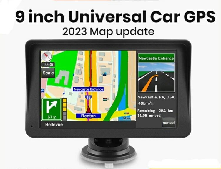 LCD Player universal cu sistem de navigație 9''
