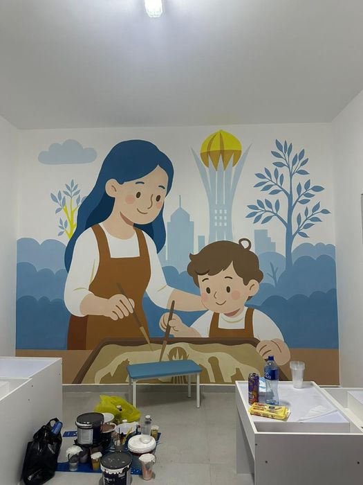 Профессиональный художник. Мурал. Роспись стен.