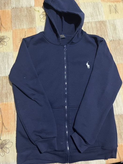 Зипка, поло синий