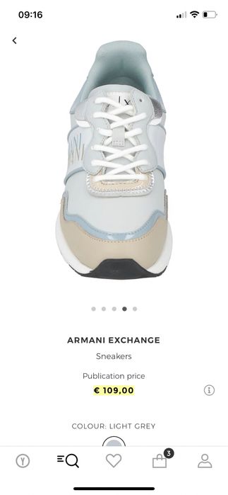 Adidasi Armani Exchange nr 36