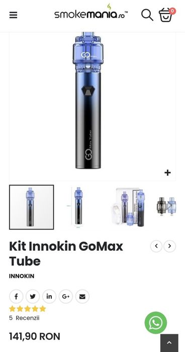 Vand vape innokin gomax