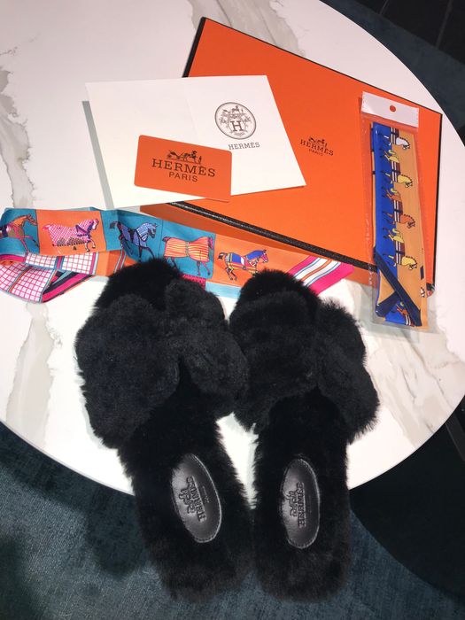 Hermes дамски чехли , 38ми размер