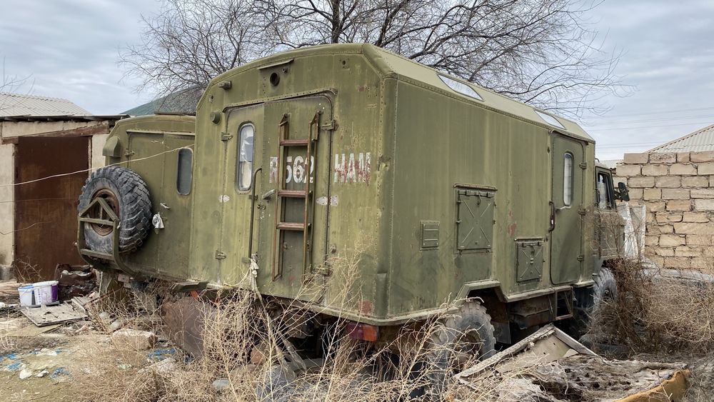 Газ-66 с кунгом, не на ходу