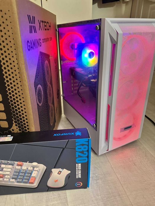 Игровой ПК сборка/Готовый полный комплект-RX 5500 XT DDR6 8GB/SSD 1 tb