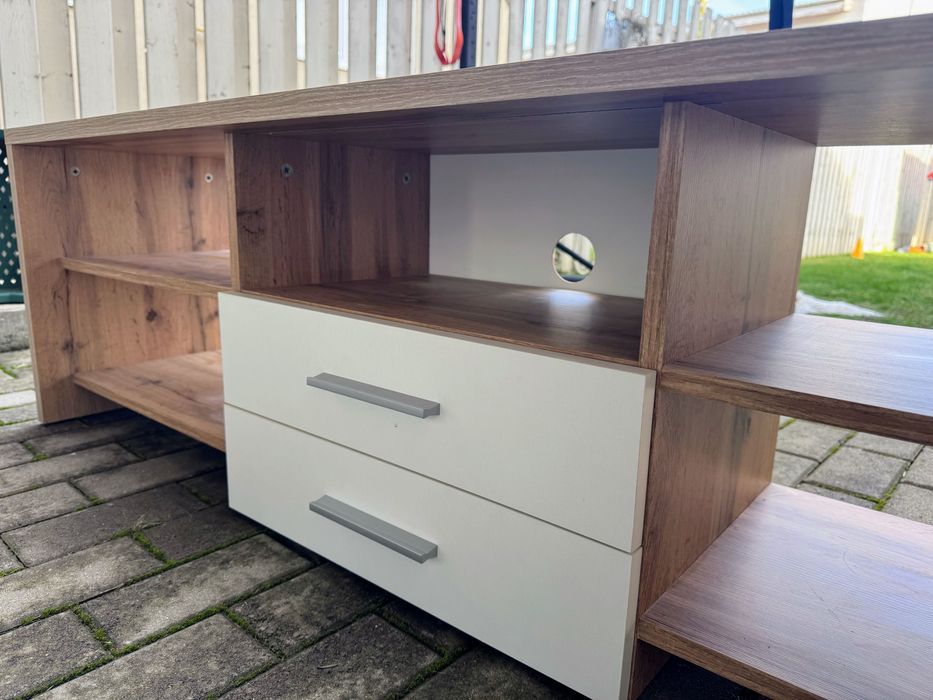 Comodă TV cu 2 sertare , 150/40/45