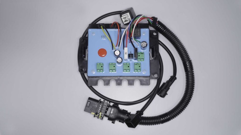 Блок управления сб.2854-01 (ЭМП) Теплостар 14ТС-10 (24В) с овальным