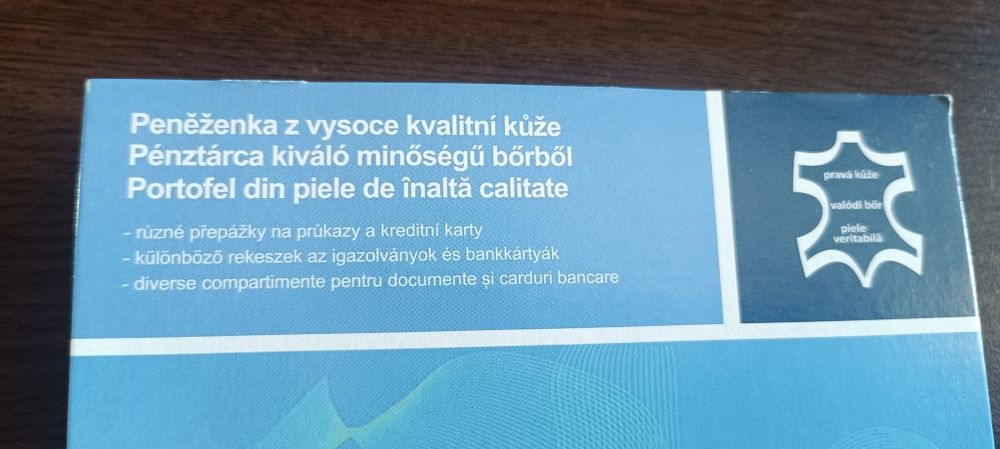 Portofele  din piele naturala - barbatesti
