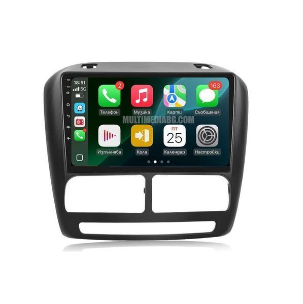 Fiat Doblo 2 2010 - 2014 Мултимедия Навигация Android