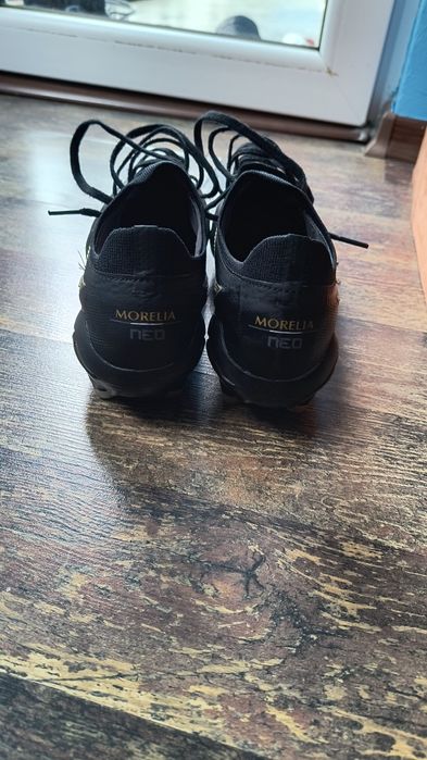 Професионални Бутонки Mizuno Morelia Neo IV Japan Version BlackAndGold