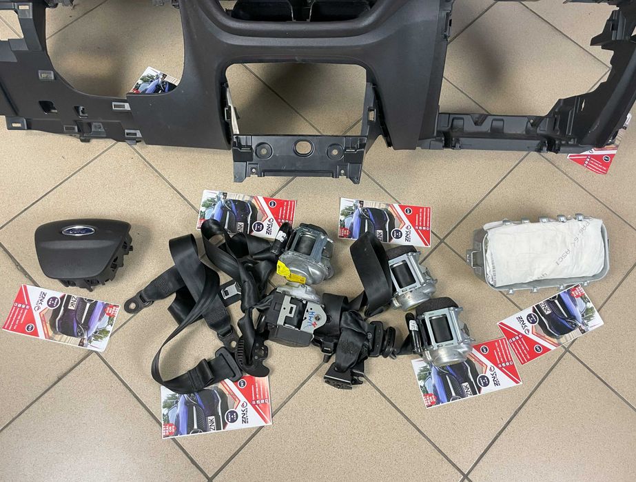 Ford Puma II - kit airbag volan pasager - plansa de bord - set centuri