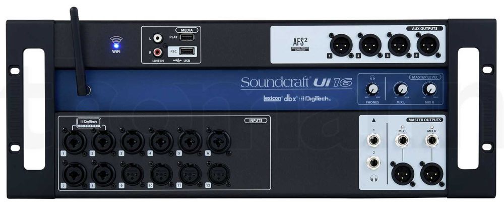 Soundcraft Ui16 mixer digital cu 16 canale