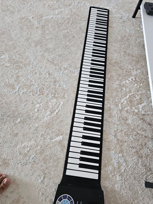 Пиано клавишные резиновые