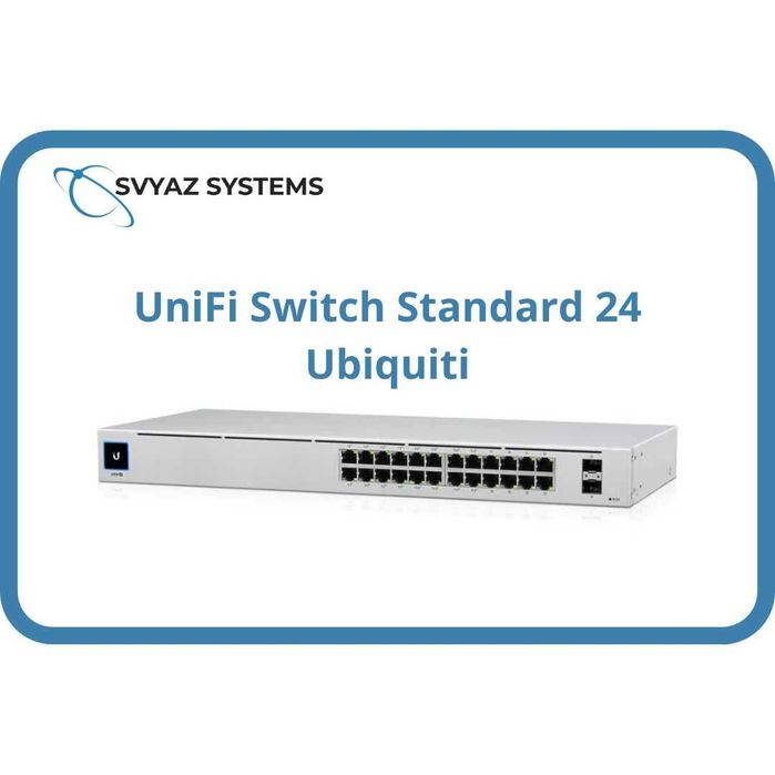 UniFi Switch Standard 24 PoE L2 коммутатор Ubiquiti