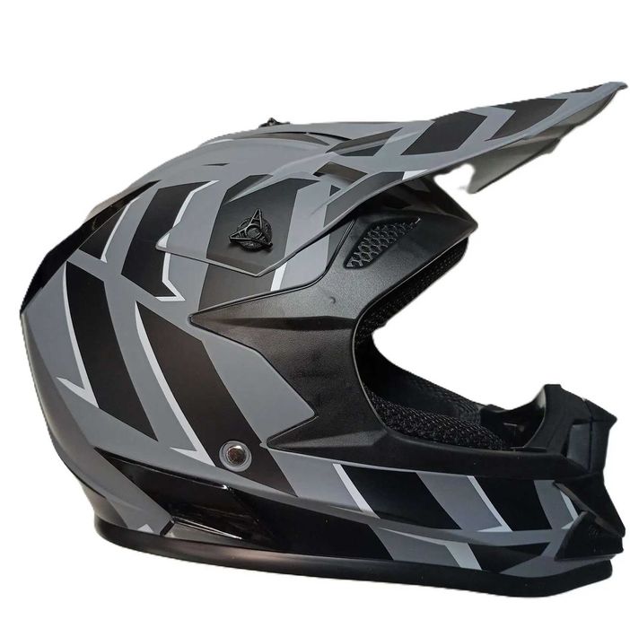 Комплект крос атв каска ръкавици очила ризница наколенки и боне