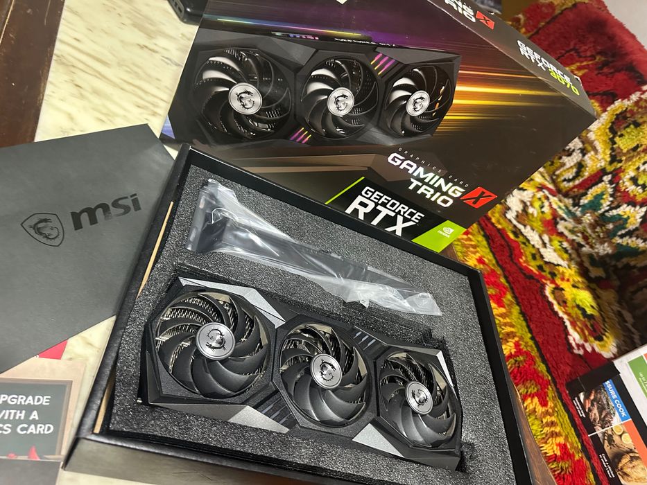 Видео карта GeForce RTX 3070 msi Gaming Trio X 8GB GDDR6