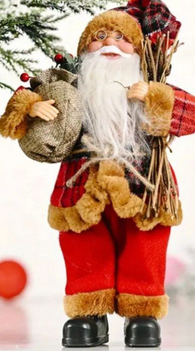 Дед морозики высота 30 см,привезенные
