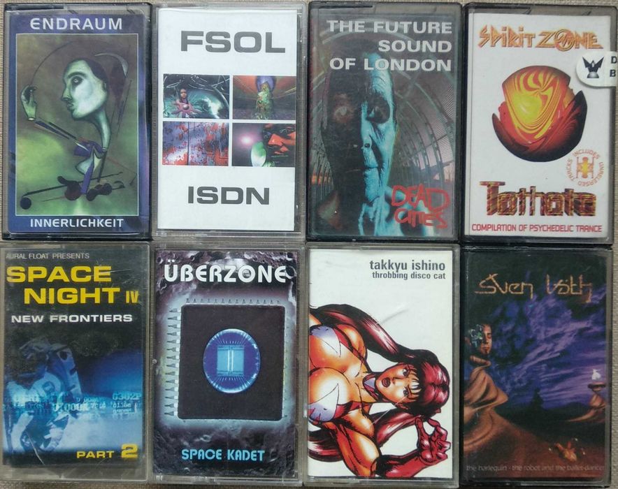Аудио касети с електронна музика