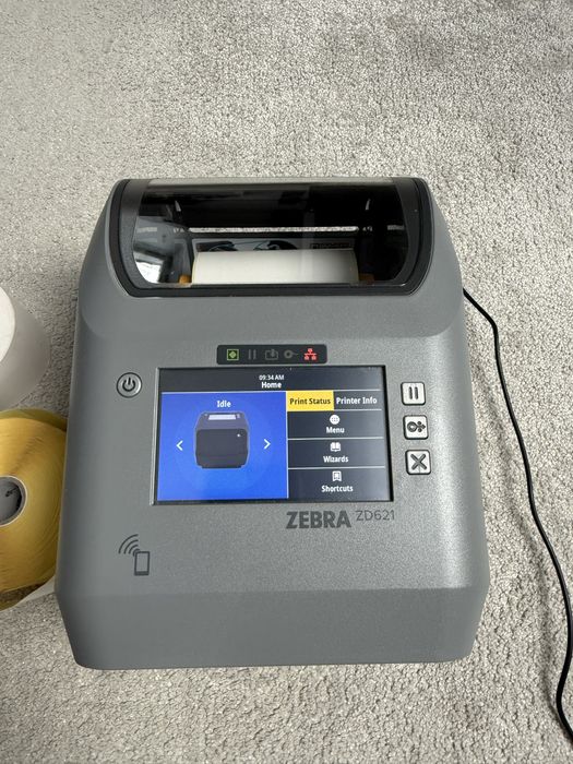 Imprimanta Zebra Thermal Transfer Printer (74/300M) ZD621