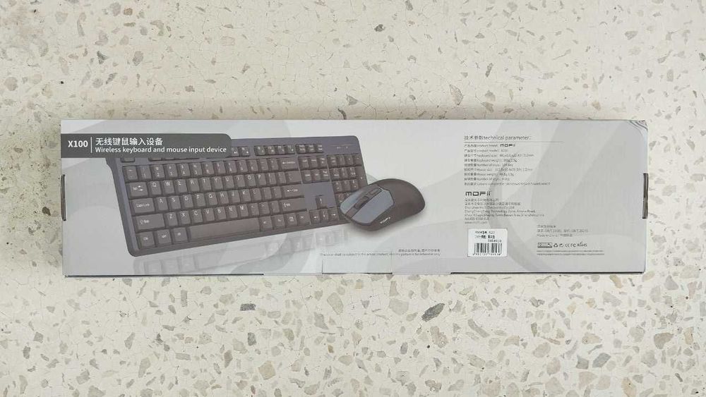Yangi simsiz klaviatura va sichqoncha / беспроводная клавиатура и мышь