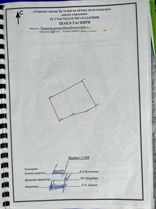 Продается участок  Фаргона йули Файзабад корзинка