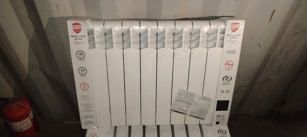 Радиатор отопления алюминьевый