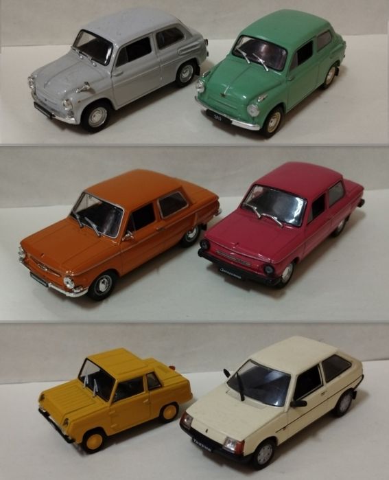 Масштабные модели Деагостини. 1:43 Автолегенды