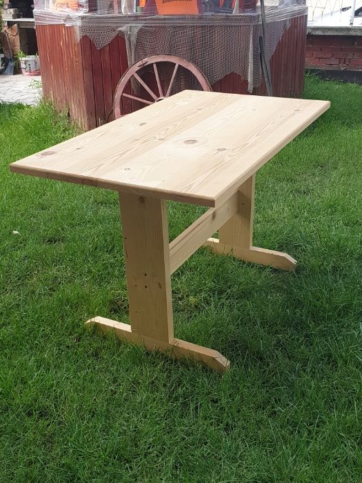 В НАЛИЧНОСТ- Нови Дървени маси с пейки - баварски  комплекти