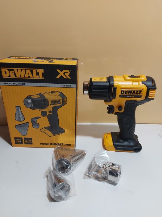 ПРОМОЦИЯ.Акумулаторен пистолет за горещ въздух Dewalt DCE530N.