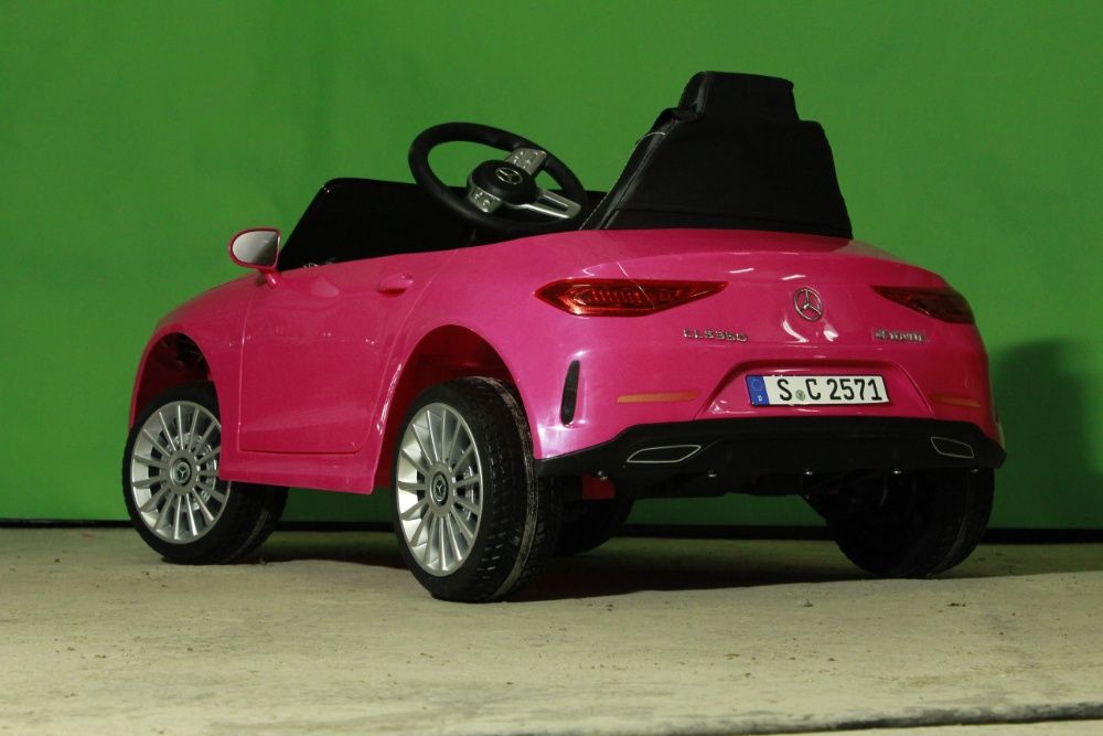 Masinuta electrica pentru copii MERCEDES CLS 350 AMG 2x30W 12V #Pink