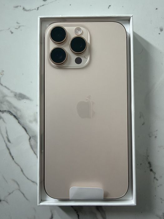 iPhone 16 Pro Max 512GB Desert Titanium NOU