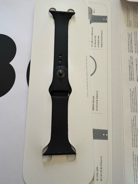 Apple Wach black sport band 46 mm M/L!
