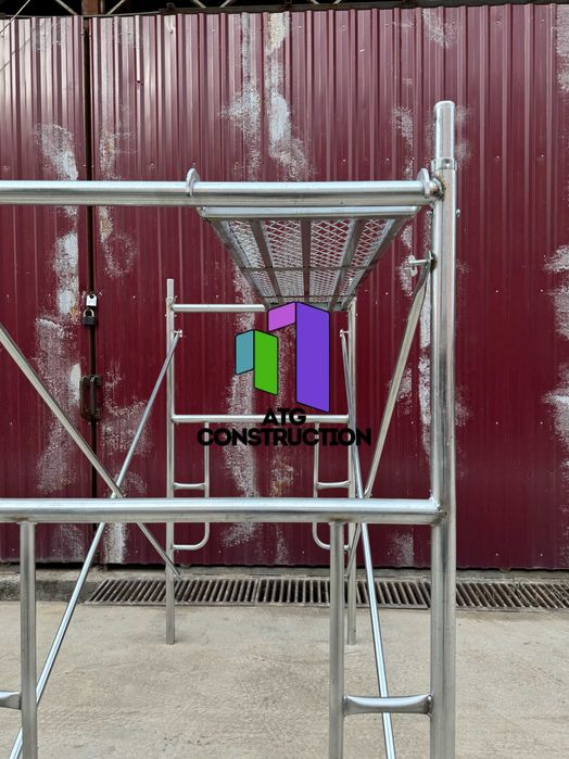 Фасадные строительные леса, оцинкованные конструкции, легкий вес Китай