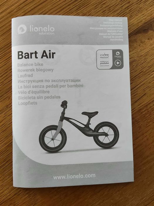 Колело за баланс - Lionelo Bart Air