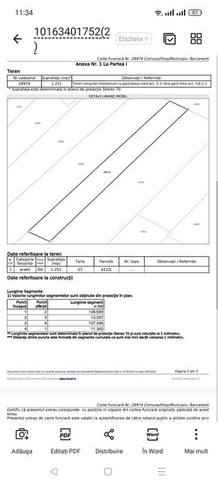 Teren Ghighiu intravilan