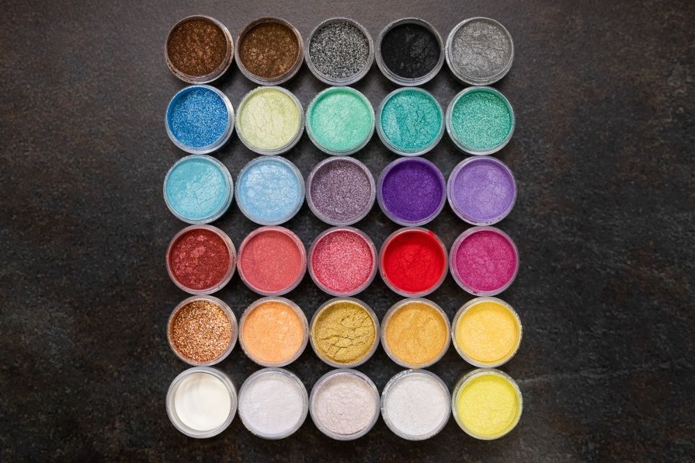 СЕТ от 30цвята пигменти