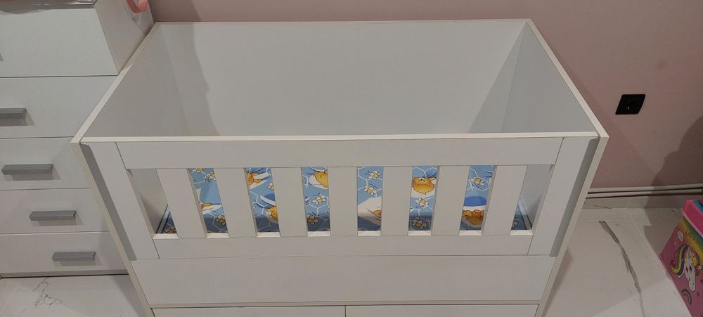 Бебешка кошара с матрак 2 броя