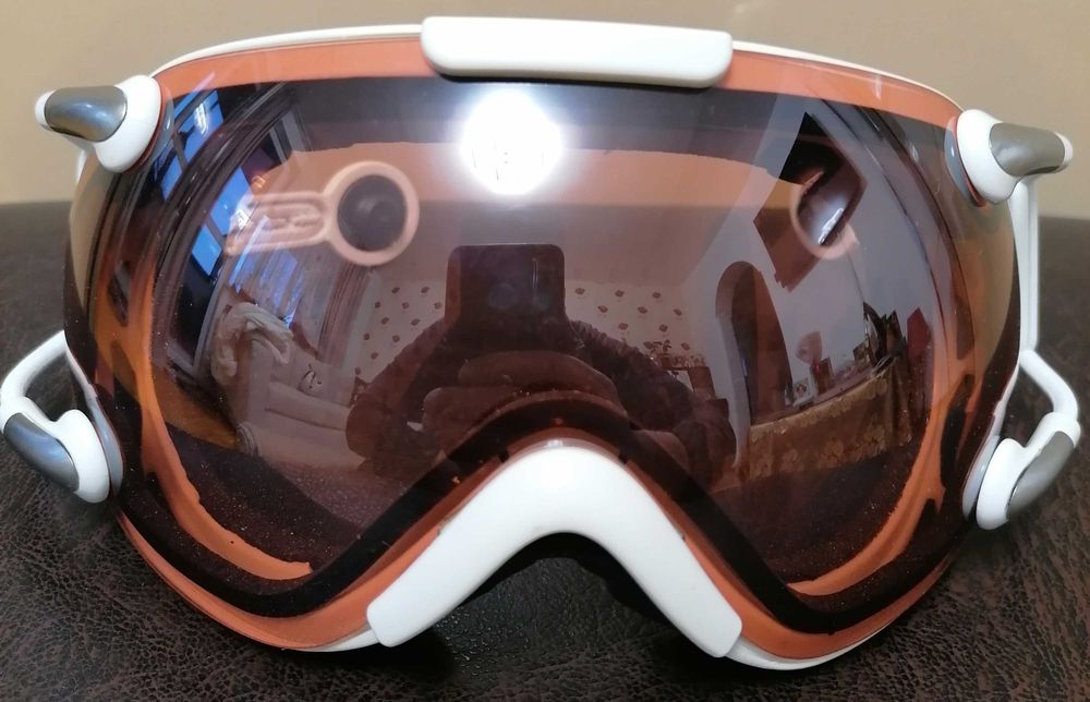 Casca de ski Casco și ochelari