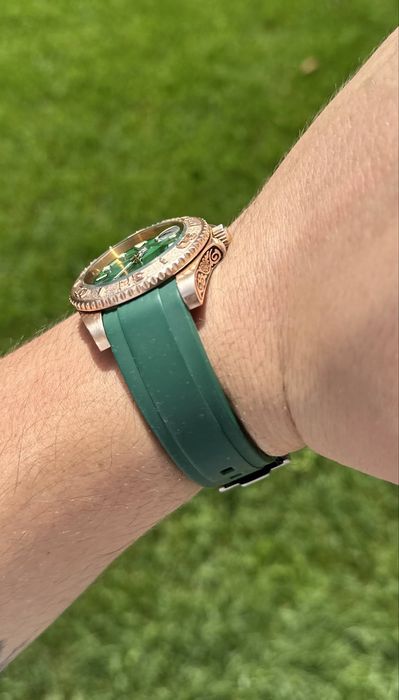 Ceas din Bronz Masiv Mecanism Automatic Seiko Safir
