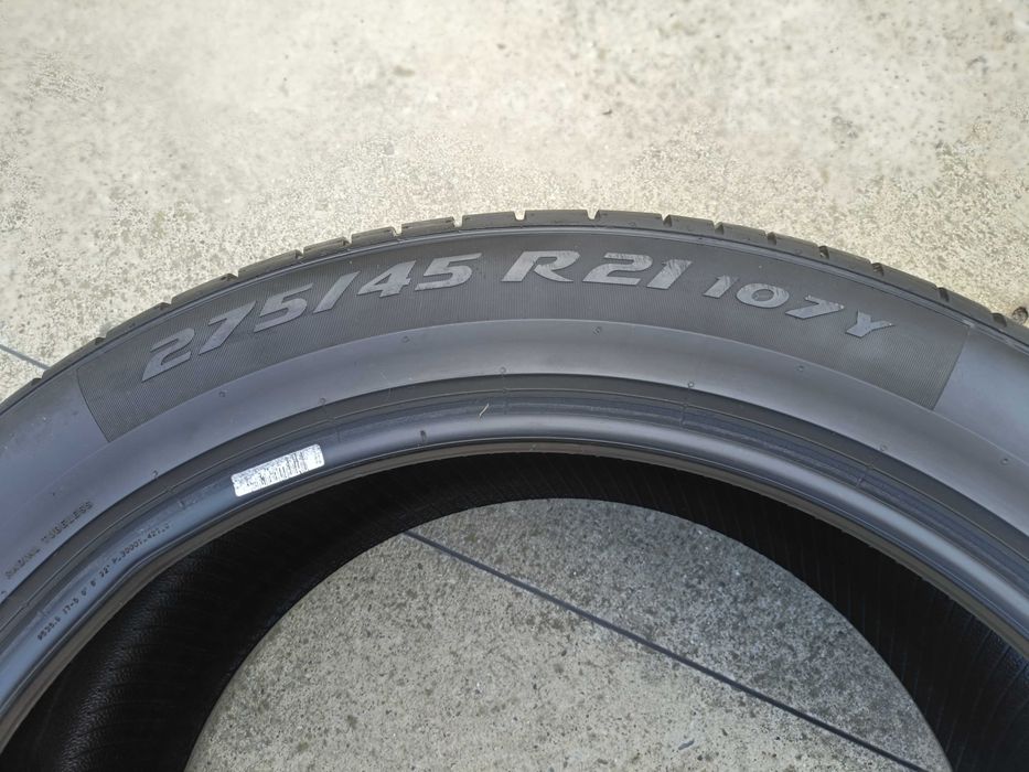 O anvelopa vara 275 45 21 pirelli p zero pz4 profil de 6 mm