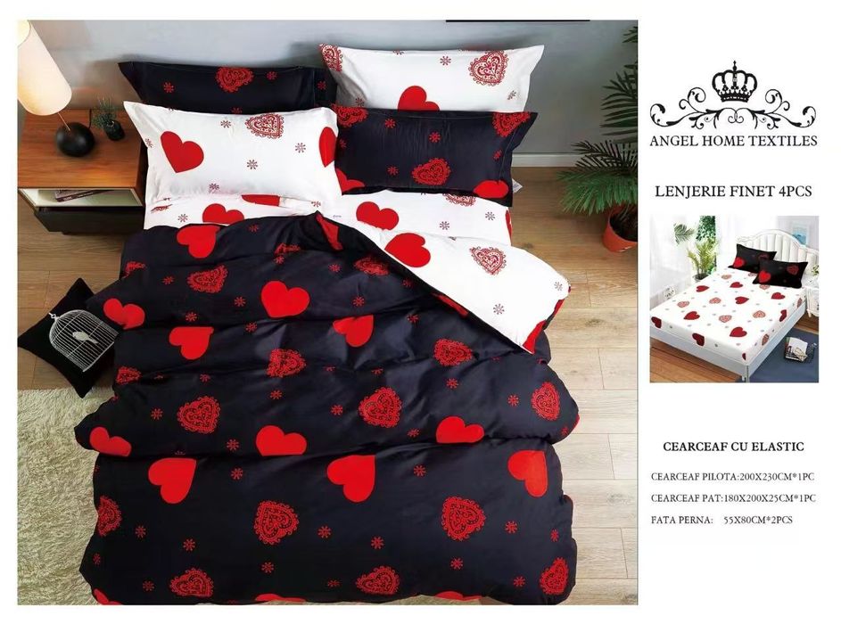 Lenjerii Finet 4 piese cu elastic