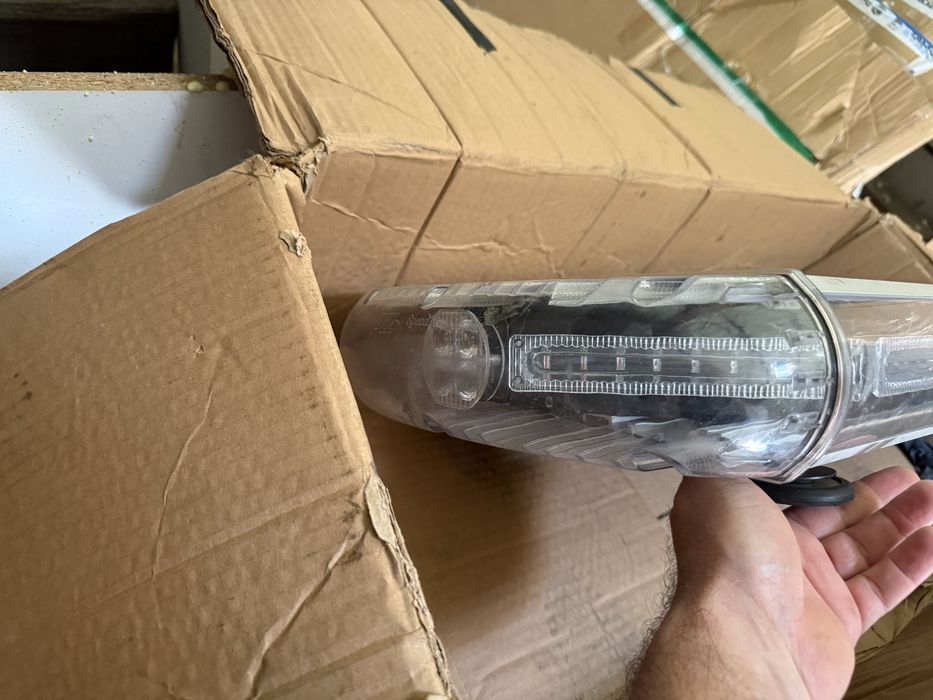 Rampa lumini led rosu albastru